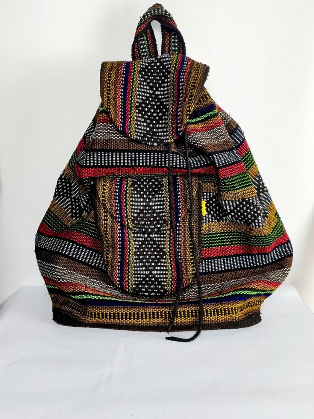 Artisan Boho Handmade Woven Jerga Backpack